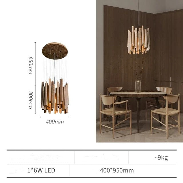 Rowan Wooden Ceiling Light