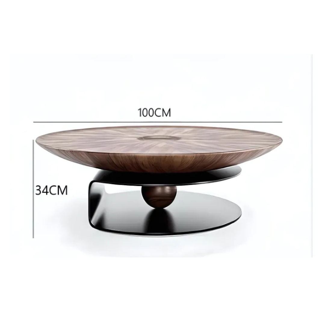 Theo Solid Wood Coffee Table