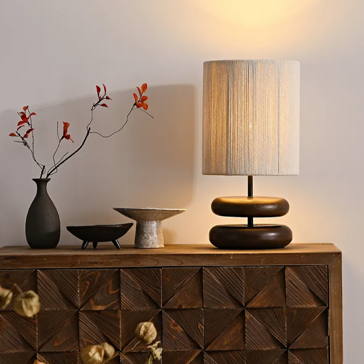 Celeste Wooden Table Lamp