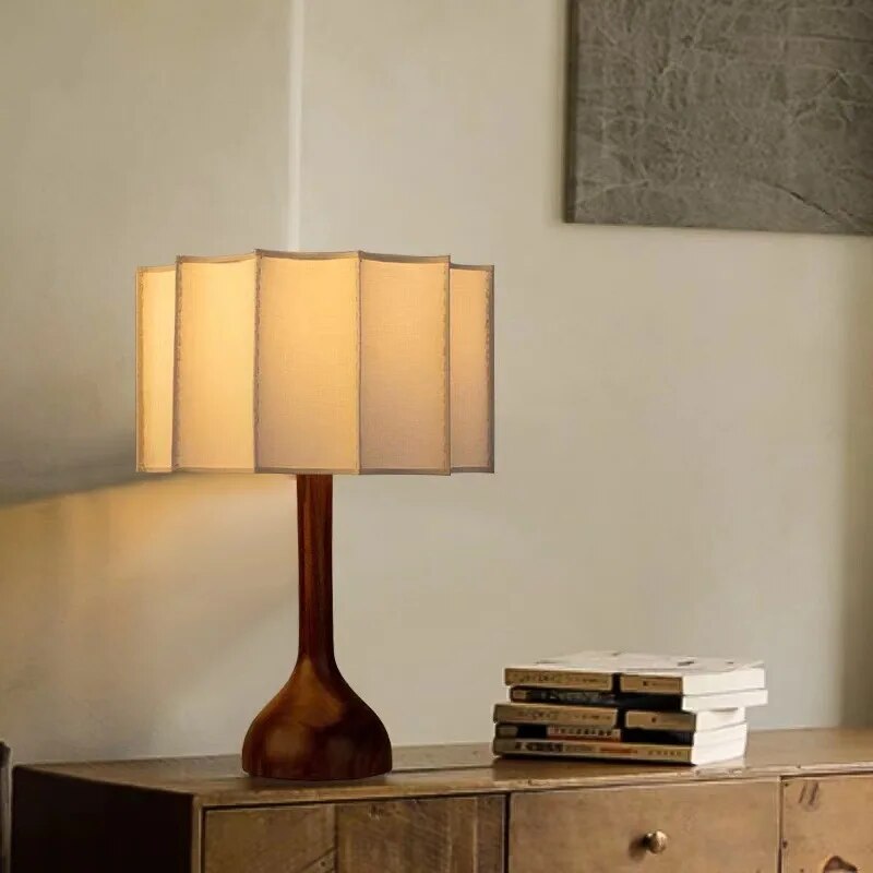 Elara Wooden Floor Lamp