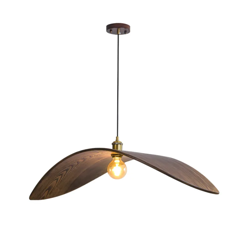 Seraphina Wood Seagull Shape Pendant Light