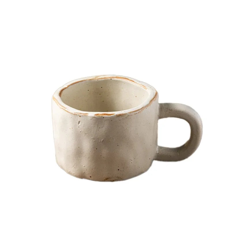 Jaden Off-White Ceramic Mug Collection