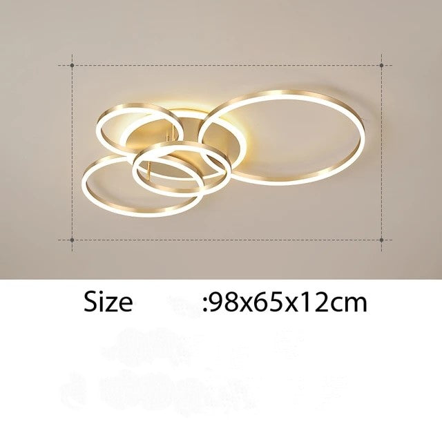 Seraphina Round Circle Ceiling Light