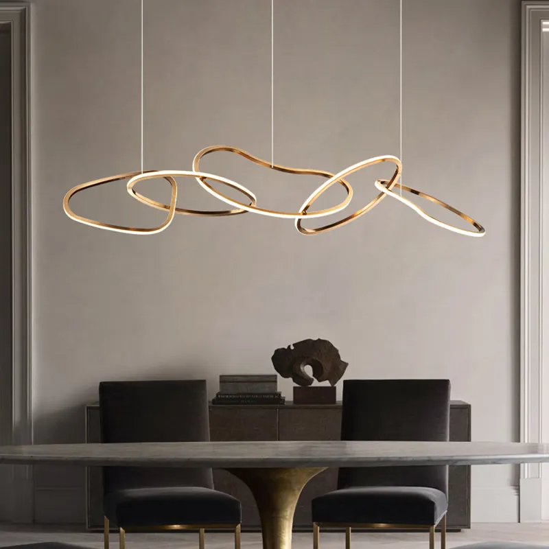 Celeste Rose Gold LED Pendant Light