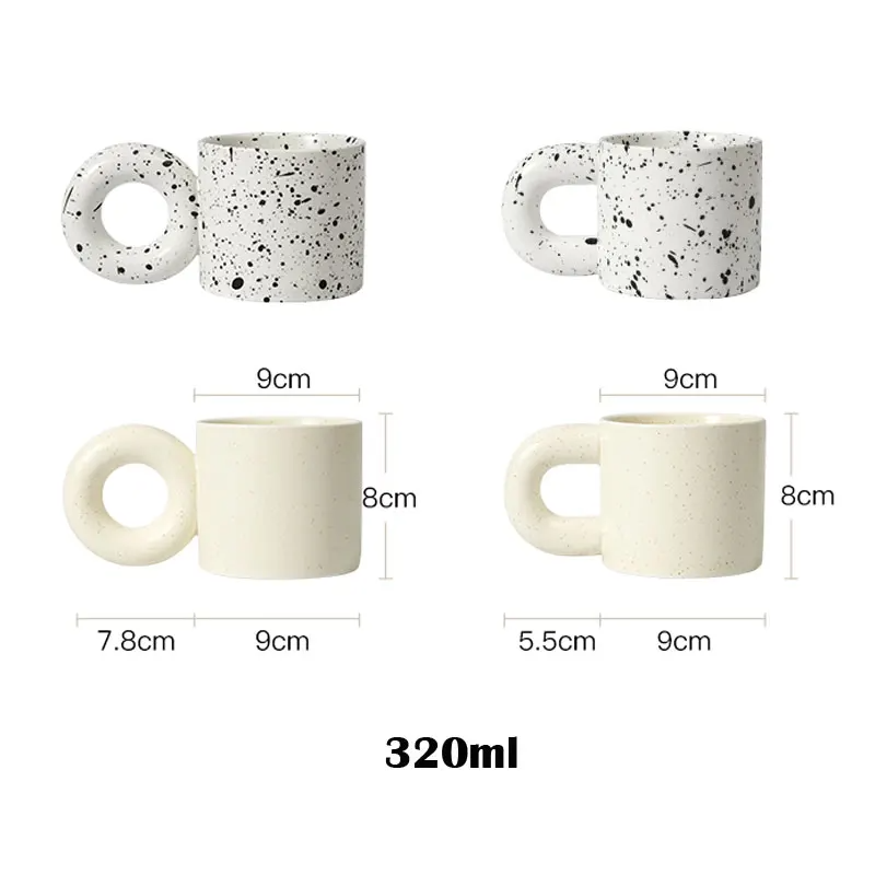 Elowen Ceramic Coffee Mug Set